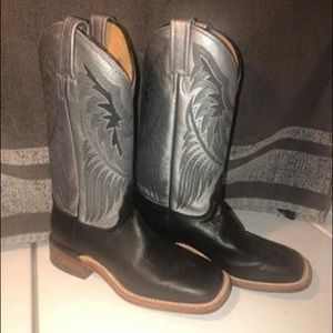 Tony Lama Womens USA Series Leather Sole Boot